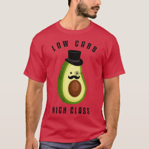 Camiseta Bajo Carbo de alta clase Guacamole Aguacate 2