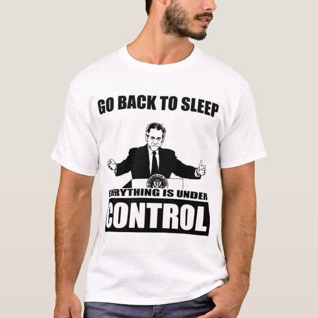 Camiseta Bajo control (Anverso)
