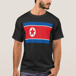 Camiseta ¡Bajo costo! Bandera de Corea del Norte
