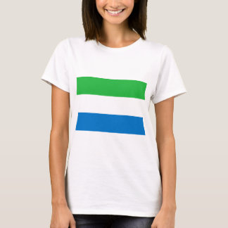 Camiseta ¡Bajo costo! Bandera del Sierra Leone