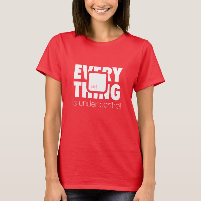 Camiseta Bajo ctrl (Anverso)