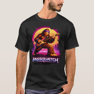 Camiseta Bajo de Bigfoot Bassquatch