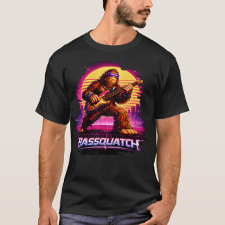 Camiseta Bajo de Bigfoot Bassquatch