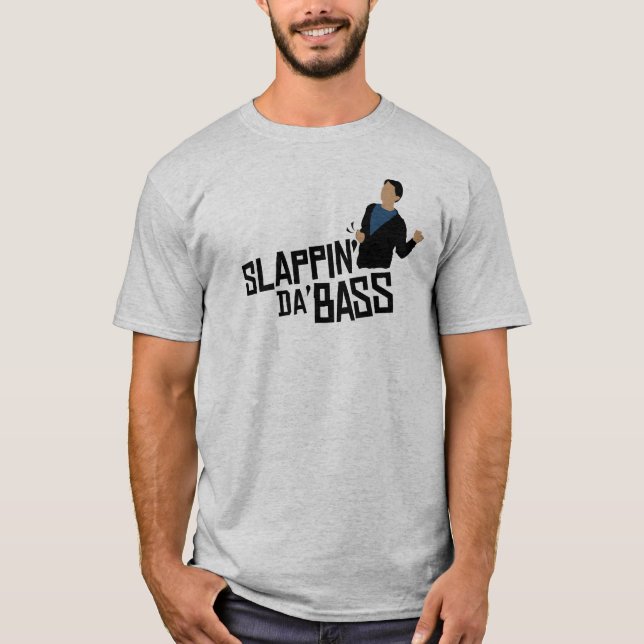 Camiseta bajo de DA del slappin (Anverso)