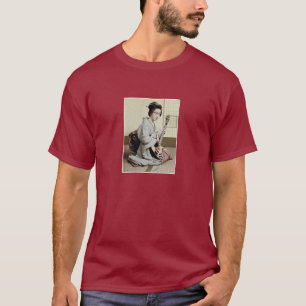 Camiseta bajo del geisha