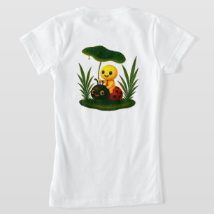 Camiseta Bajo el dosel verde