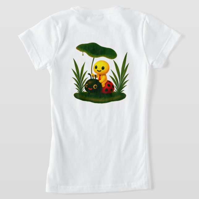 Camiseta Bajo el dosel verde (Distribución Reverso )