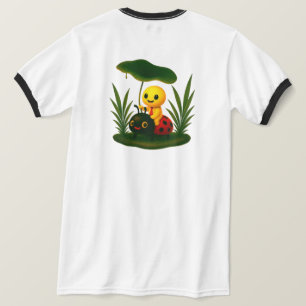 Camiseta Bajo el dosel verde