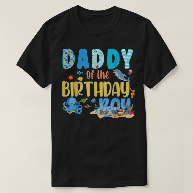 Camiseta Bajo el Fiesta del mar Aniversario Acuario de Pece (Diseño del anverso)