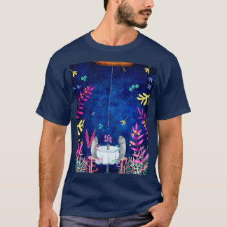 Camiseta Bajo el ilustracion marítimo