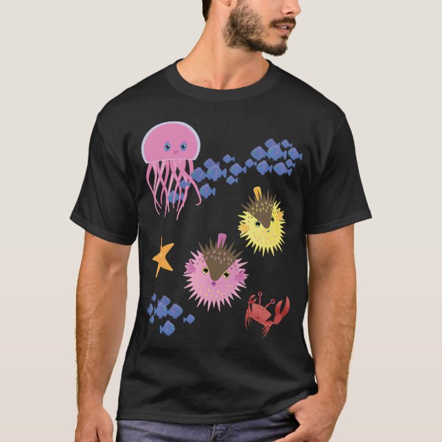 Camiseta Bajo El Mar (Anverso)
