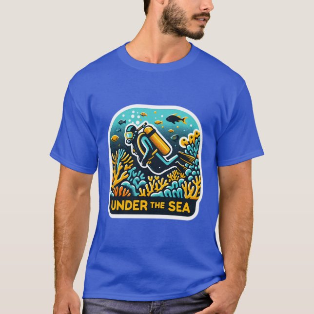 CAMISETA BAJO EL MAR 3 (Anverso)