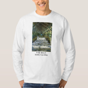 Camiseta Bajo el muelle de Folly Beach
