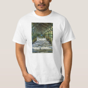 Camiseta Bajo el muelle de Folly Beach