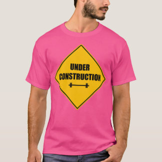 Camiseta Bajo la bandera de construcción