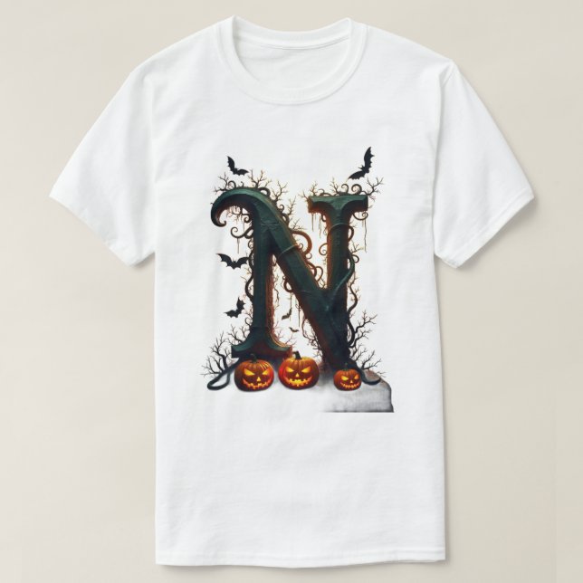 Camiseta Bajo la luna de la cosecha N (Diseño del anverso)