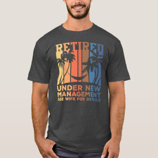 Camiseta Bajo la nueva administración, la jubilación de pap