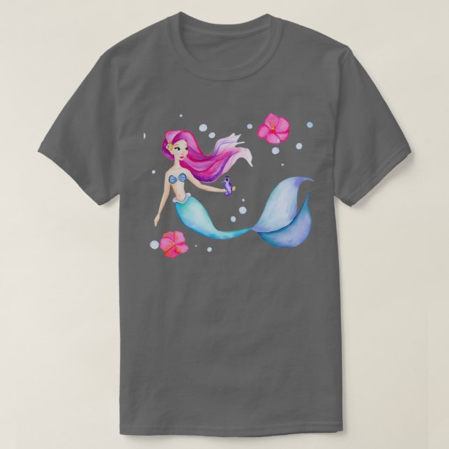 Camiseta Bajo la sirena marina (Diseño del anverso)