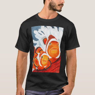 Camiseta Bajo las olas – Pez payaso y anémona