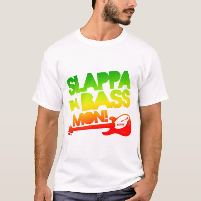 Camiseta ¡Bajo lunes de Slappa DA! (Anverso)
