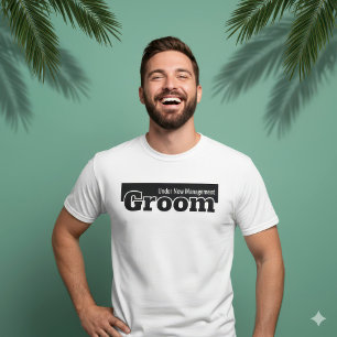 Camiseta Bajo nueva administración Novio divertida despedid