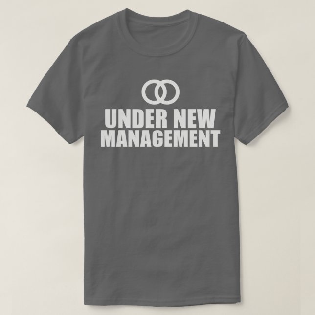 Camiseta Bajo Nuevo Boda de Administración (Diseño del anverso)