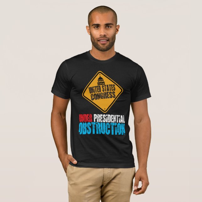 Camiseta Bajo obstrucción V1 (Anverso completo)