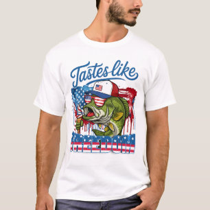 Camiseta Bajo Patriótico Sabor a Libertad Gráfico