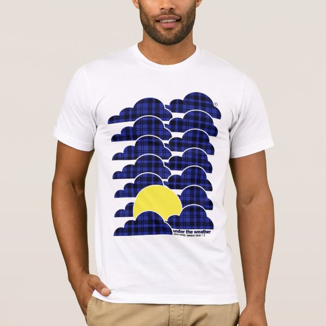 Camiseta Bajo tiempo T blanco (Anverso)