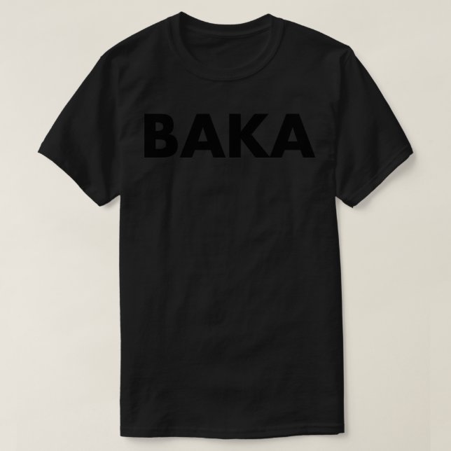 Camiseta Baka 1 (Diseño del anverso)