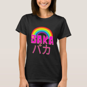 Camiseta Baka Estúpido Arcoiris