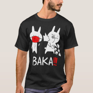 Camiseta ¡Baka! ¡Idiota! Divertido Anime Hoodie Japonés Par
