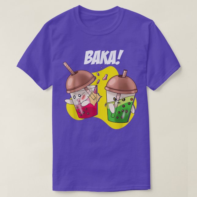 Camiseta Baka Japón Manga arte japonés Anime Otaku Kawaii B (Diseño del anverso)