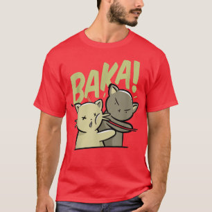 Camiseta Baka Rabbit Anime Merch Japonés estilo Slap Japoné