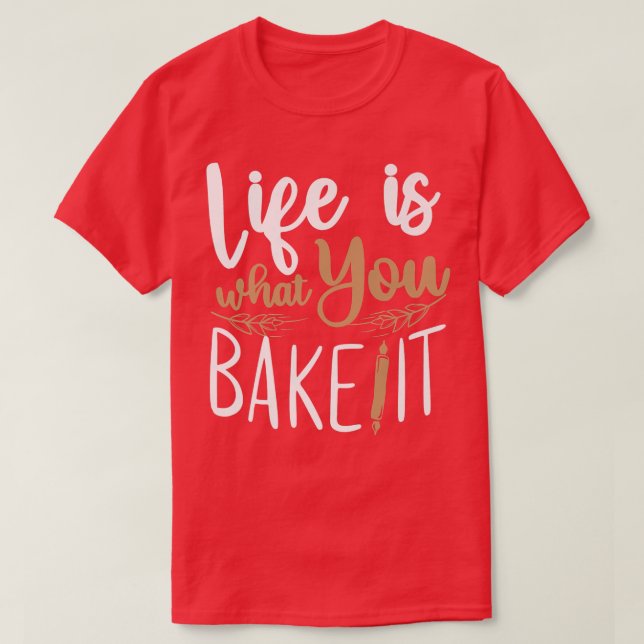 Camiseta Bake Baking 38 (Diseño del anverso)