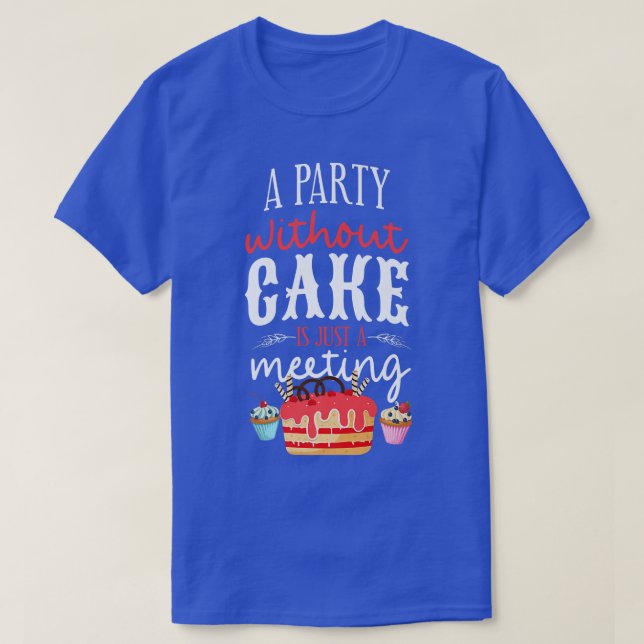 Camiseta Bake Baking Cake Cupcake  (Diseño del anverso)