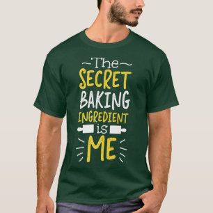 Camiseta Bake Baking Croissant El Ingrediente De Hornear Se