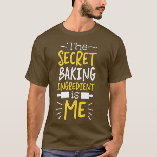Camiseta Bake Baking Croissant El Ingrediente De Hornear Se