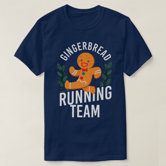 Camiseta Bake Baking Gingerbread Man Christmas Cookie Runni (Diseño del anverso)