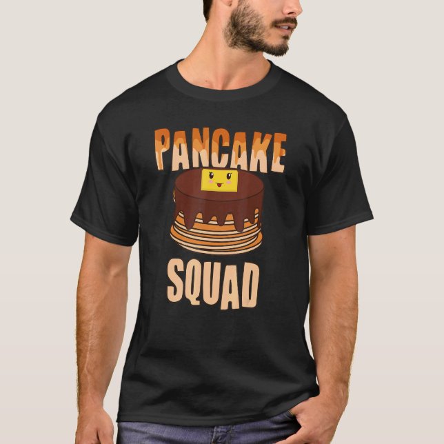 Camiseta Bake pancake squad   Pancakes 1 (Anverso)