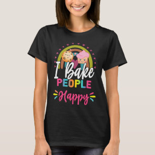Camiseta Bake People Happy Baker