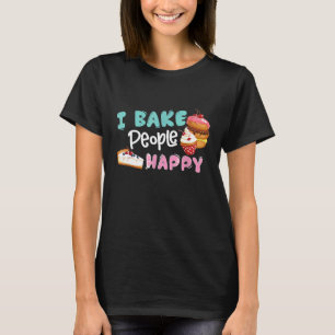 Camiseta Bake People Happy Baking Cita Internacional C