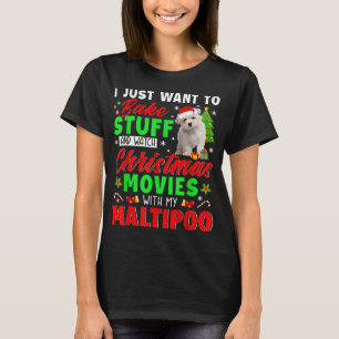 Camiseta Bake Stuff Y Ver Películas De Navidades Con Mi Mal