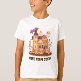 Camiseta Bake Team Halloween despide a los niños