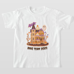 Camiseta Bake Team Halloween despide a los niños