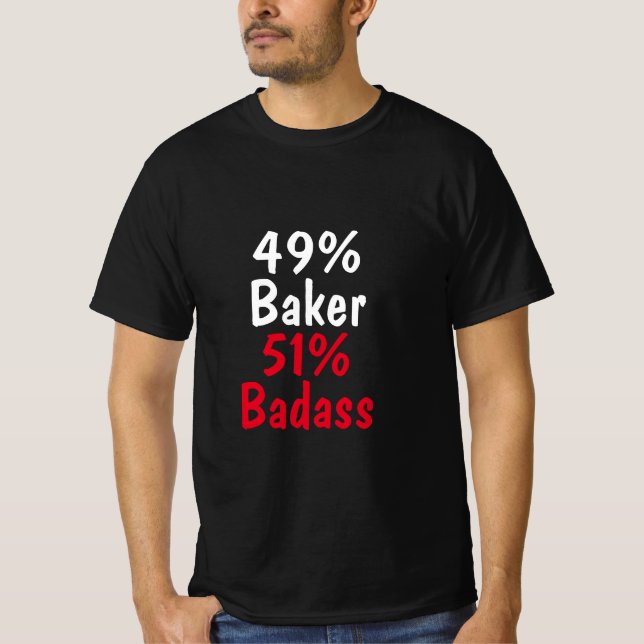 Camiseta Baker Badass (Anverso)
