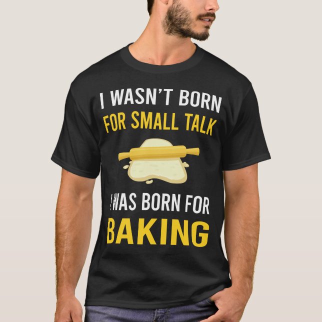 Camiseta Baker Bake de charlas pequeñas (Anverso)