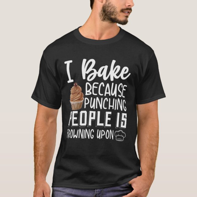 Camiseta Baker & Bake Fans of Baking Supplies & Baking Shee (Anverso)