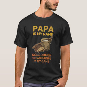 Camiseta Baker Baking Sourdough Buns Baking Profession 12