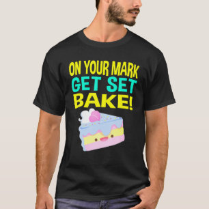Camiseta Baker Británico Obtén Set Bake Baker Pastry Chef B